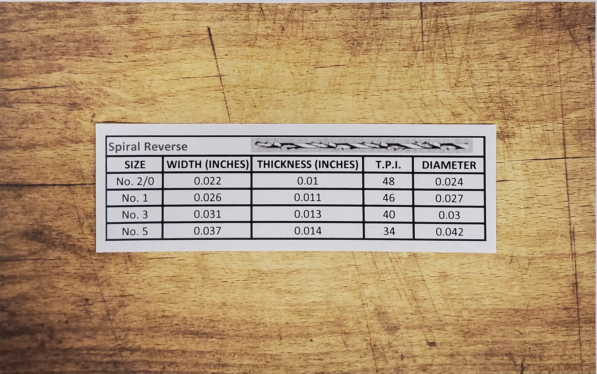 Flying Dutchman Spiral Reverse Lesley's Patterns, Ltd.